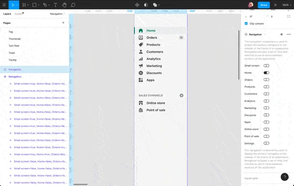Polaris for Admin Figma UI kit screenshot 2 of 3