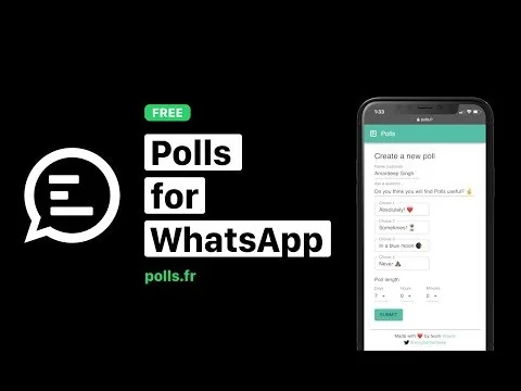 Polls for WhatsApp screenshot 1 of 7