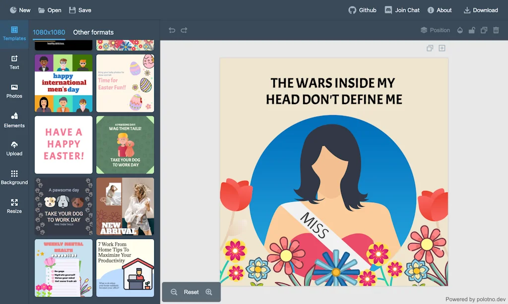 Polotno Studio screenshot 1 of 3