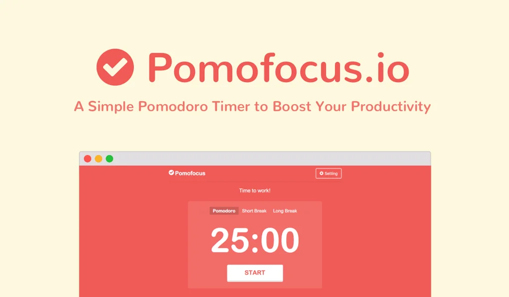 Pomofocus screenshot 1 of 3