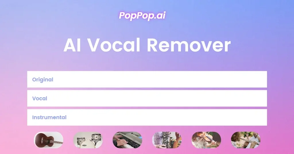 PopPop AI Vocal Remover  screenshot 1 of 6