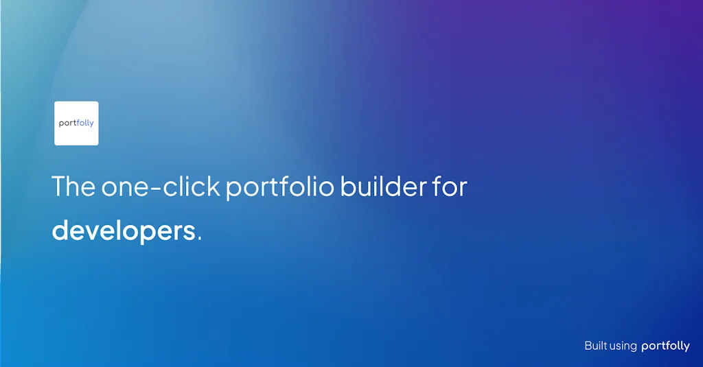 Portfolly screenshot 1 of 4