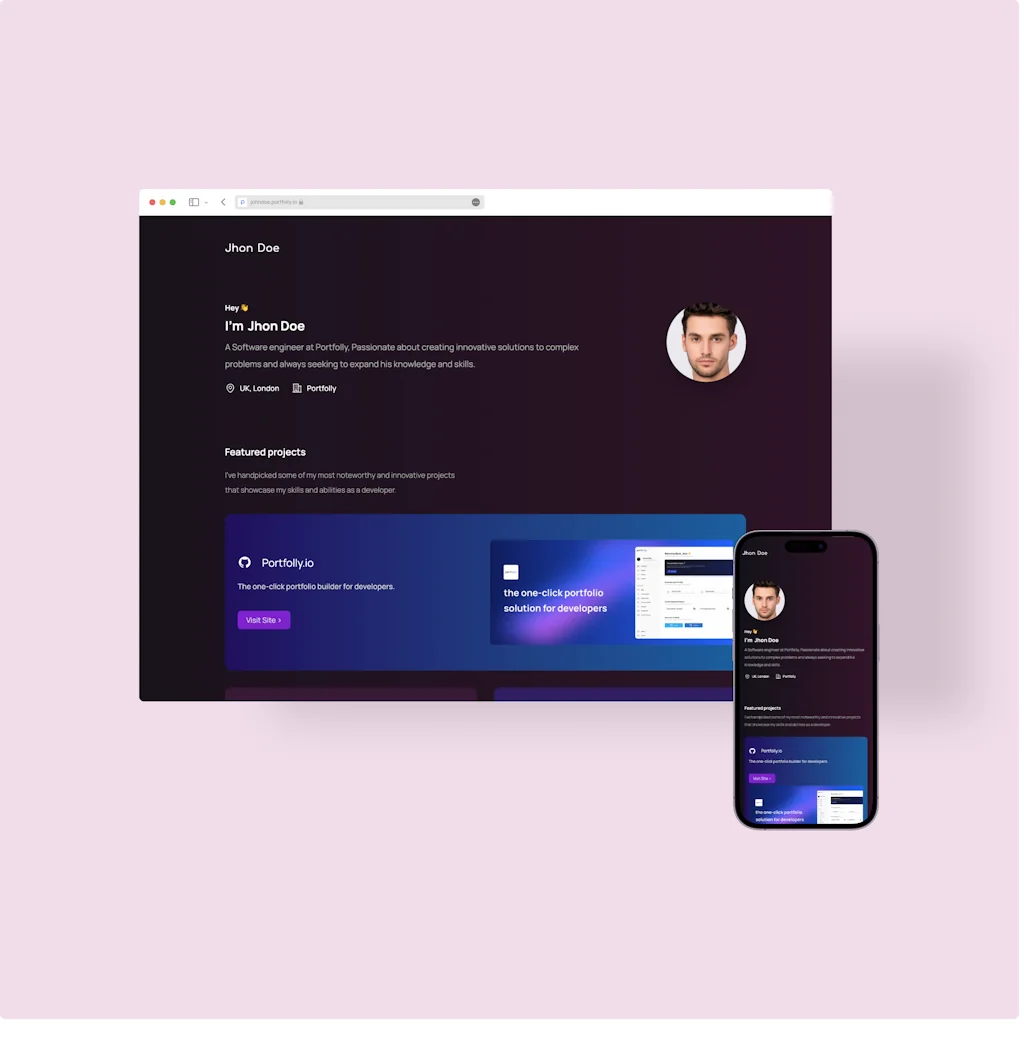 Portfolly screenshot 3 of 4