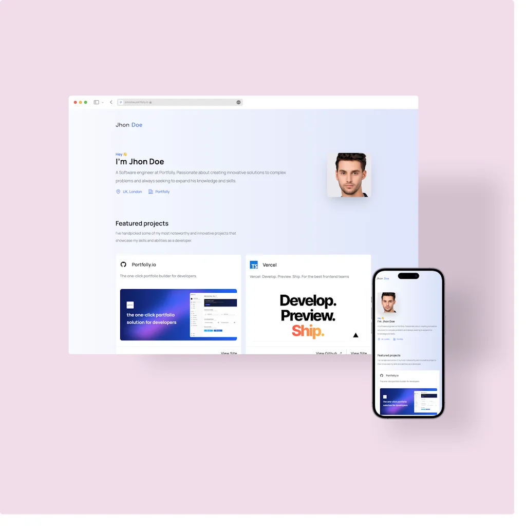 Portfolly screenshot 4 of 4