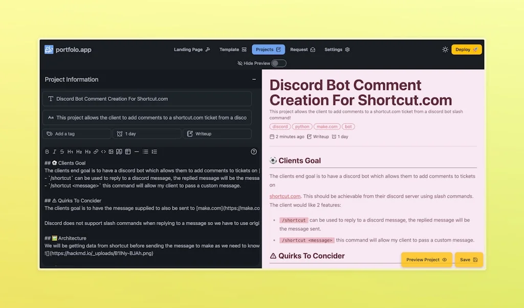 portfolo.app screenshot 2 of 5