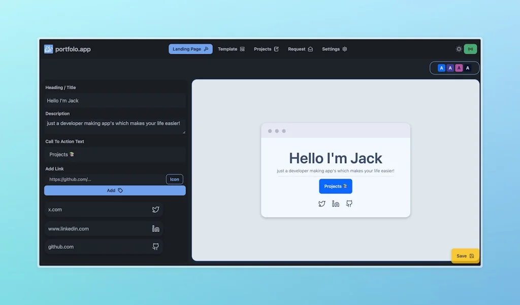 portfolo.app screenshot 3 of 5