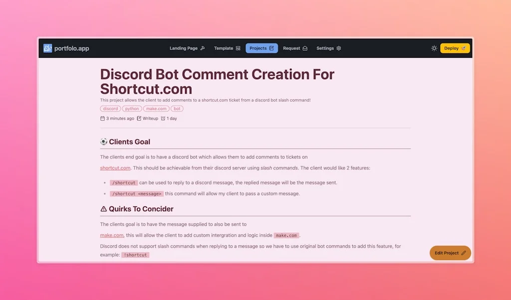 portfolo.app screenshot 4 of 5