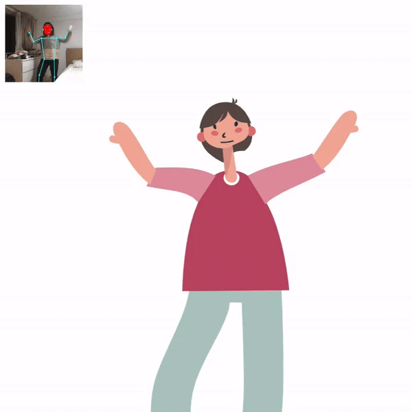 Pose Animator screenshot 1 of 2