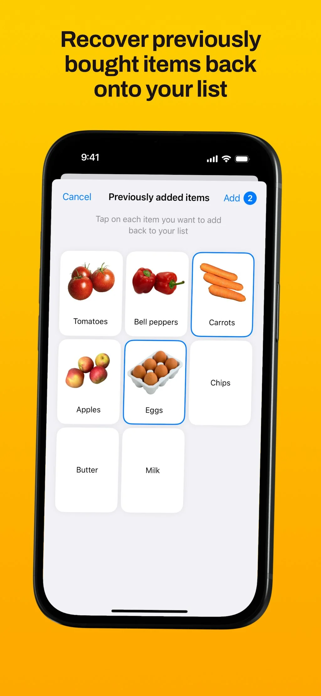 Potato: Shopping List screenshot 4 of 4