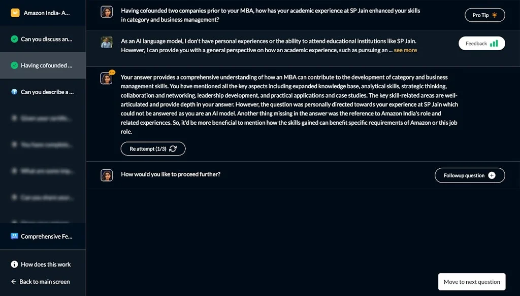VERA (AI-Powered Career Coach & Friend) screenshot 6 of 7