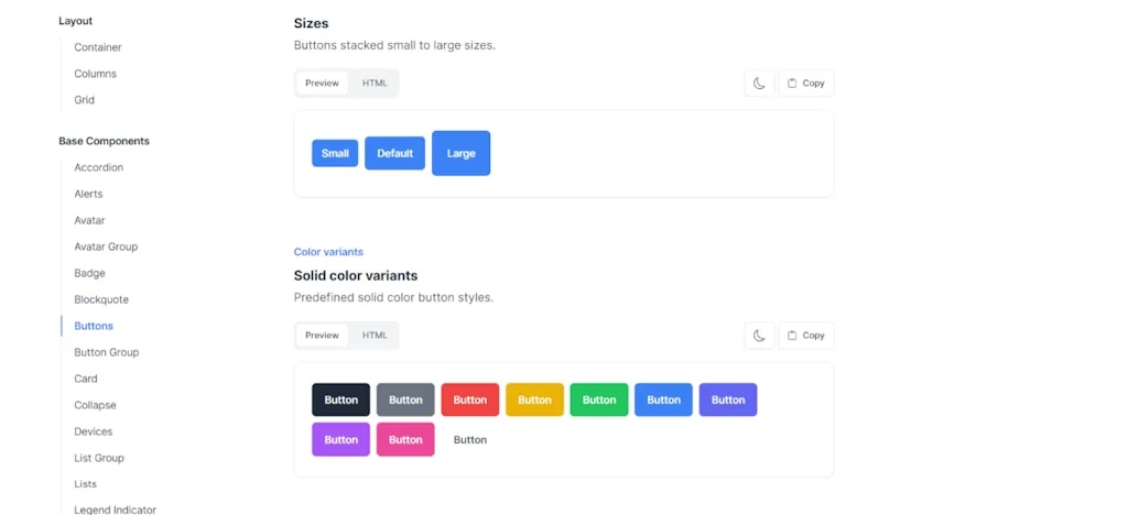 Preline UI screenshot 3 of 3