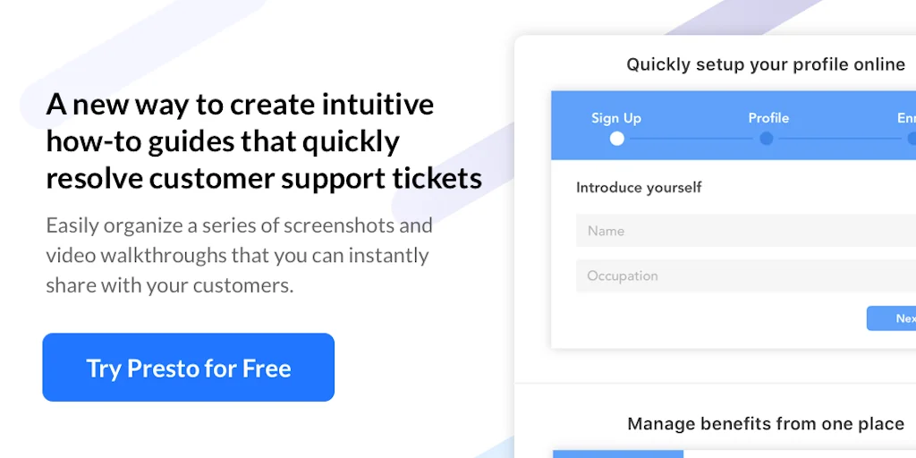 Presto screenshot 1 of 3