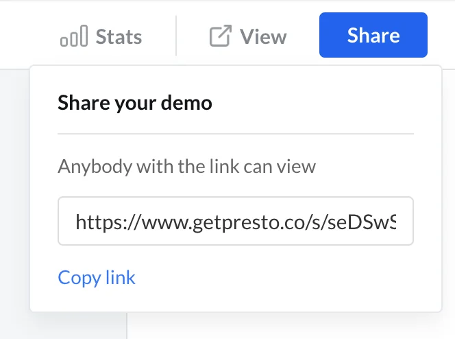 Presto screenshot 3 of 3