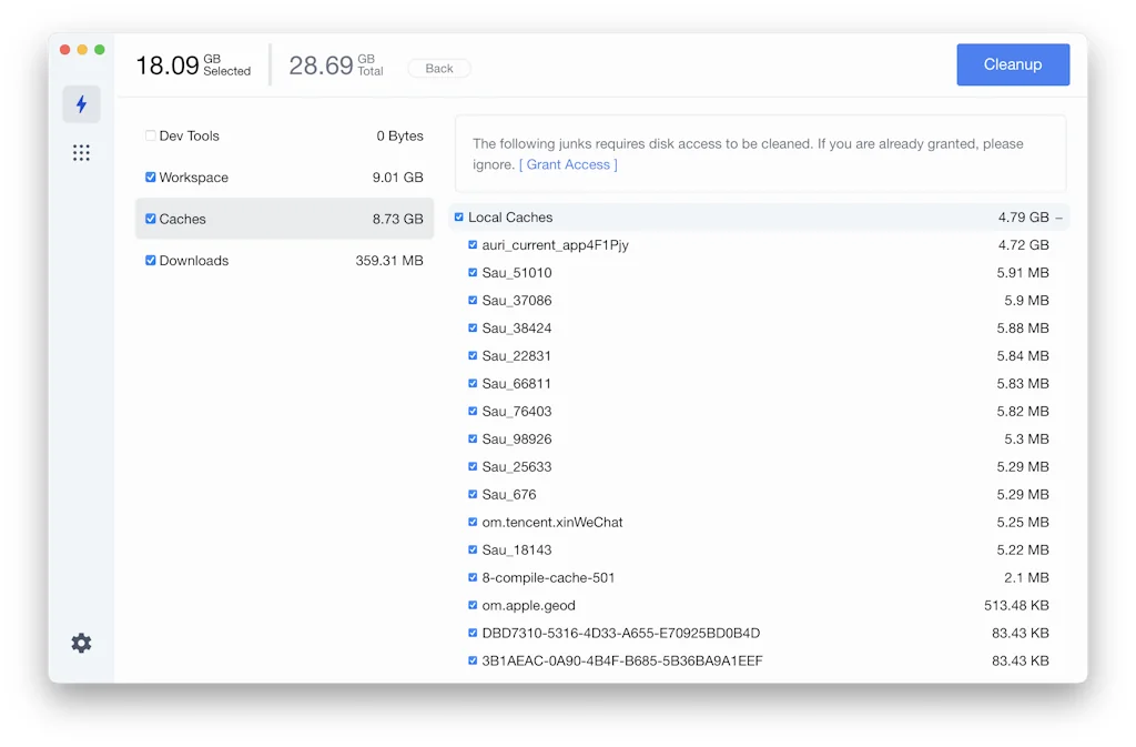 Pretty Clean screenshot 2 of 3