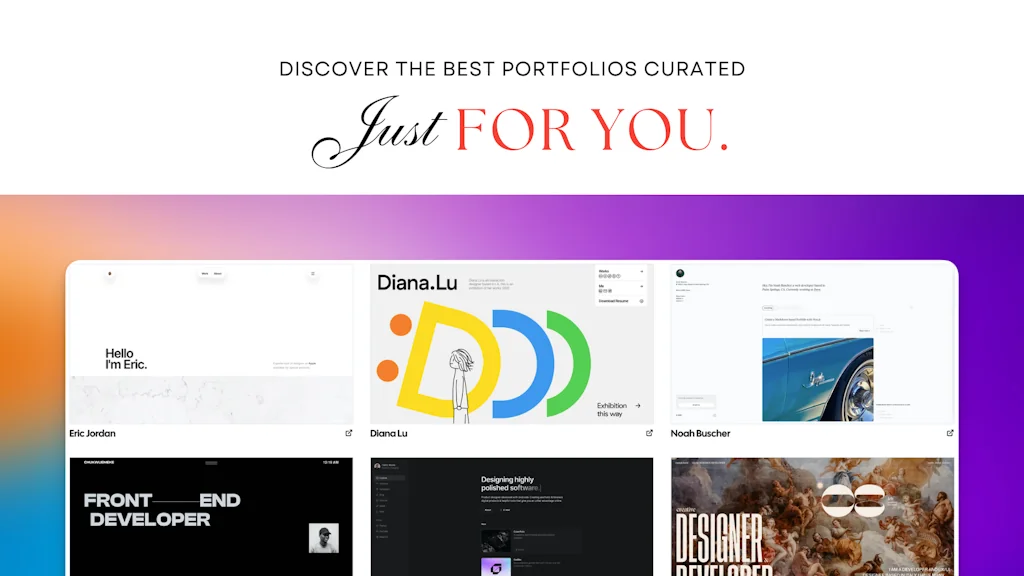Prettyfolio screenshot 1 of 3