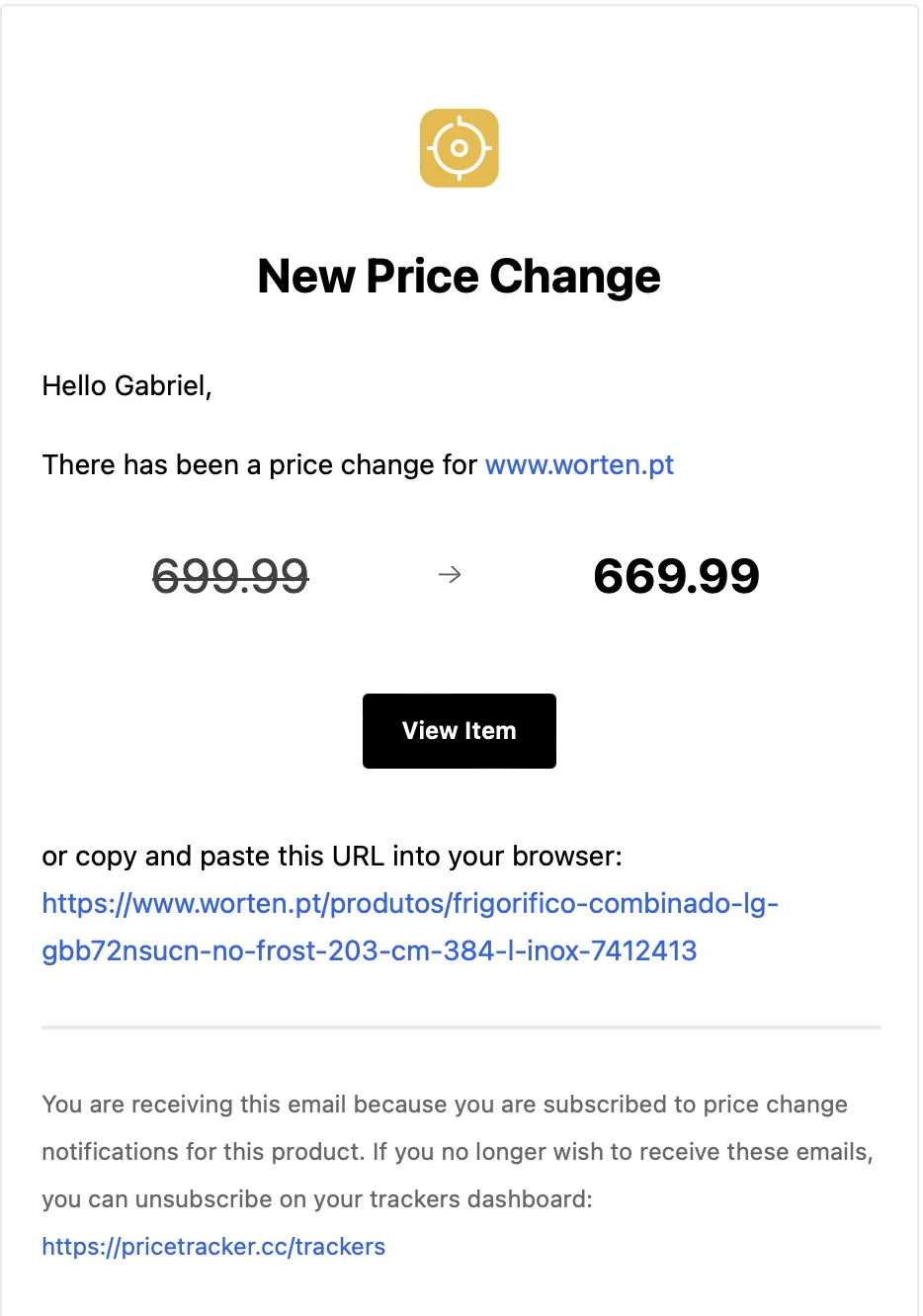 Price Tracker screenshot 5 of 6