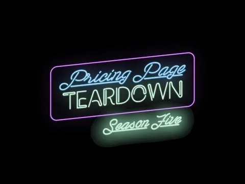 Pricing Page Teardown from ProfitWell screenshot 1 of 4