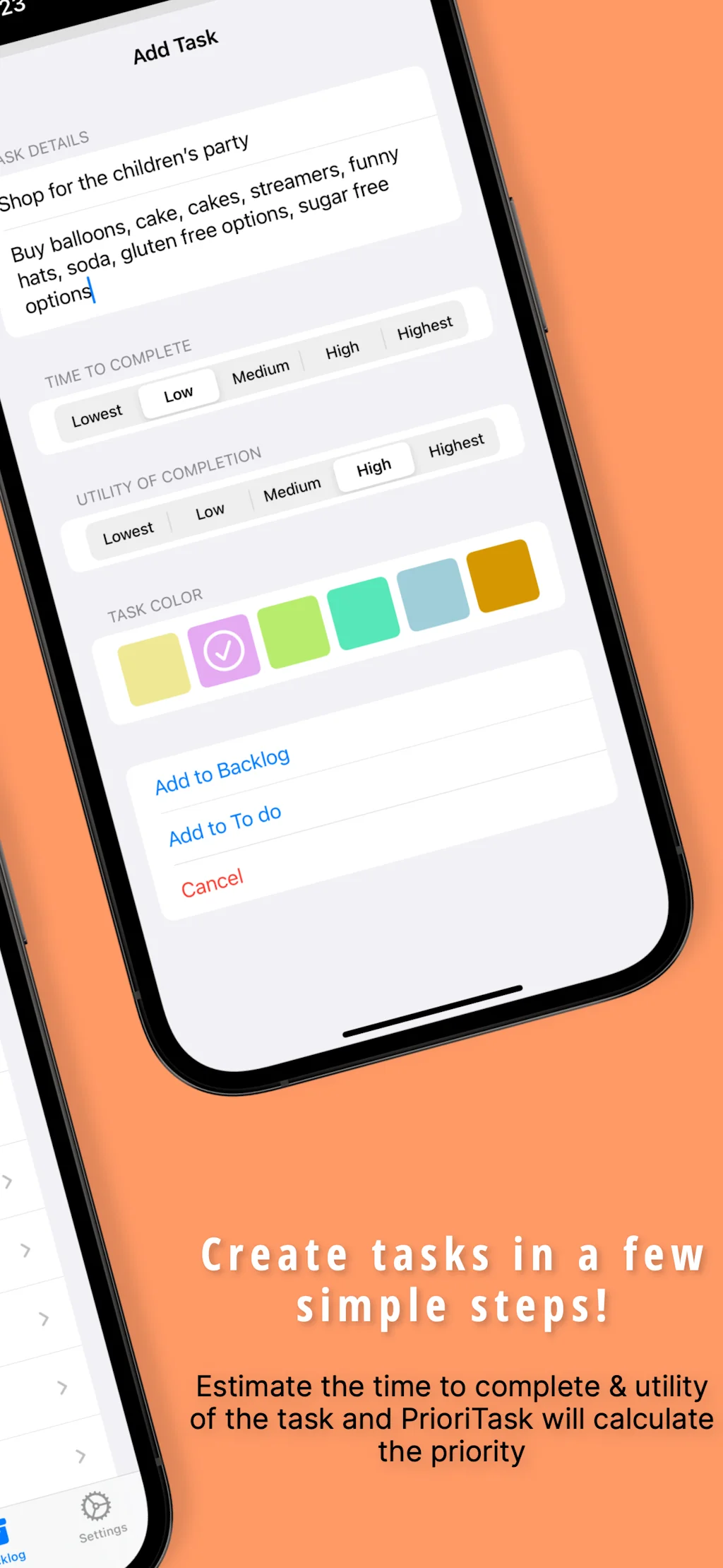 PrioriTask screenshot 5 of 7