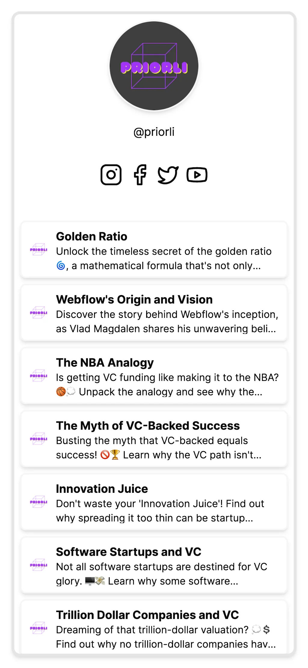 Priorli screenshot 3 of 4