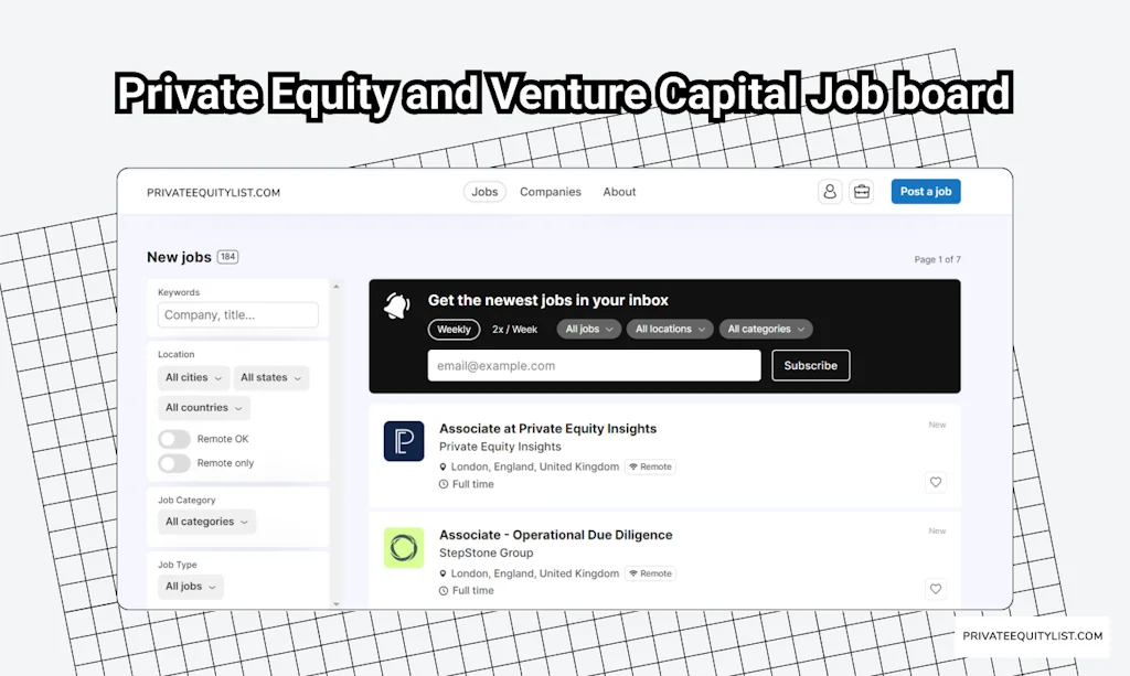 Private Equity List screenshot 1 of 4