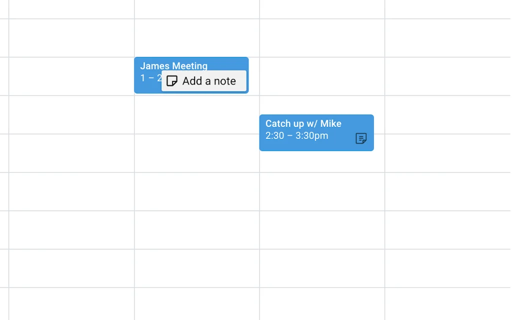 Private Notes for Google Calendar screenshot 1 of 3