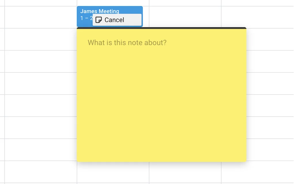 Private Notes for Google Calendar screenshot 2 of 3