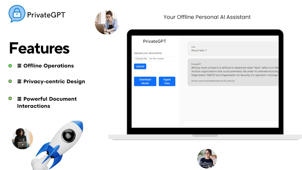 PrivateGPT screenshot 2 of 6