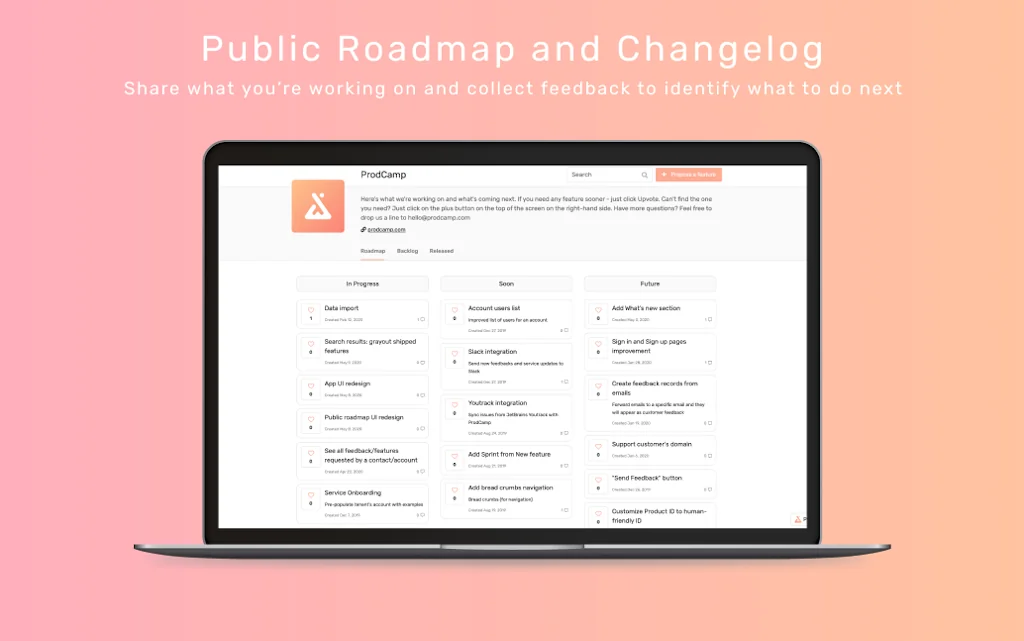 ProdCamp screenshot 2 of 3