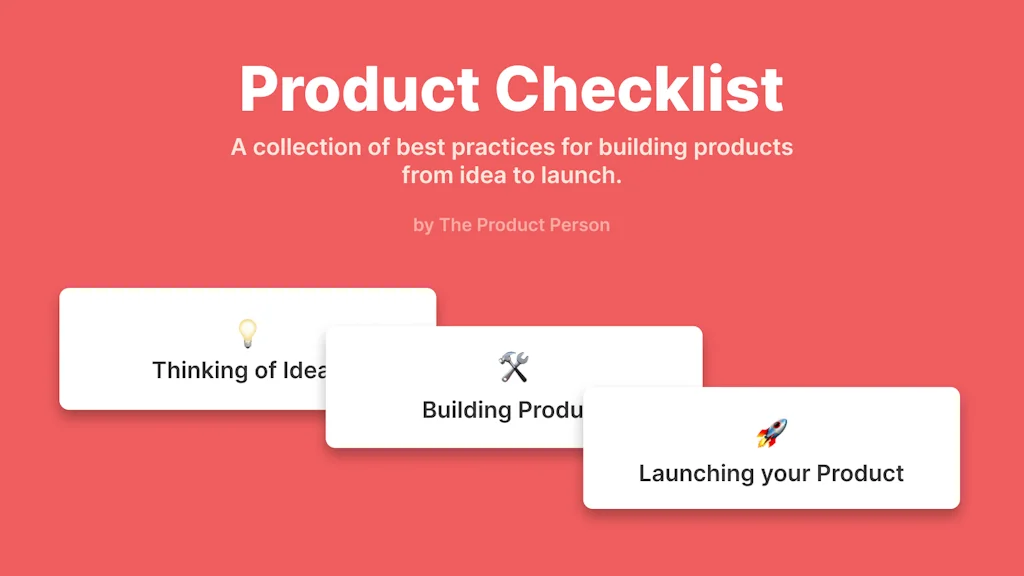 Product Checklist screenshot 3 of 3