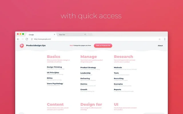 Product Design Tips screenshot 4 of 5
