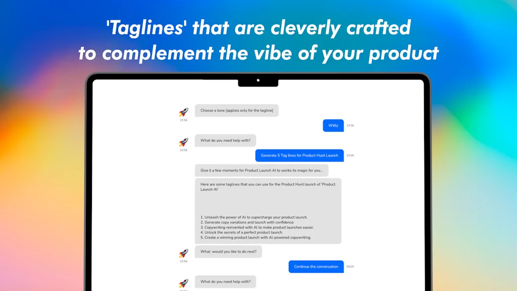 Product Launch AI screenshot 4 of 8