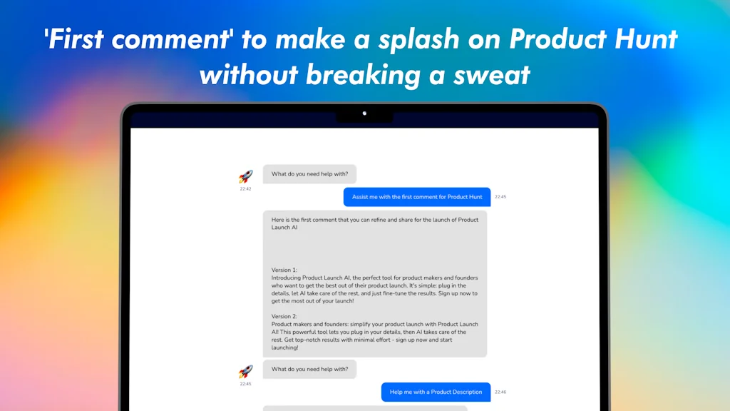 Product Launch AI screenshot 5 of 8