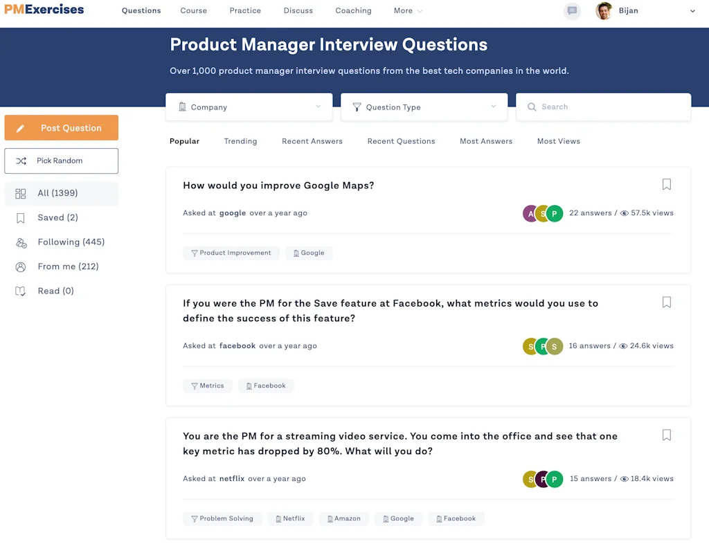 Product Management Exercises screenshot 1 of 7