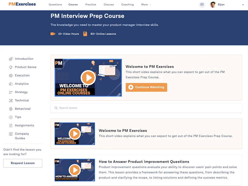 Product Management Exercises screenshot 2 of 7