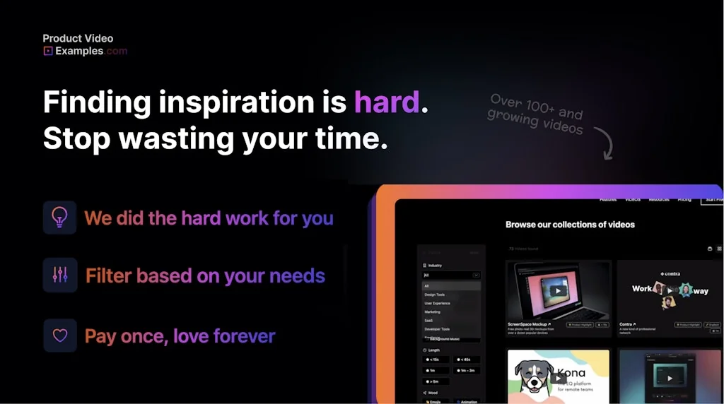 Product Video Examples screenshot 2 of 5
