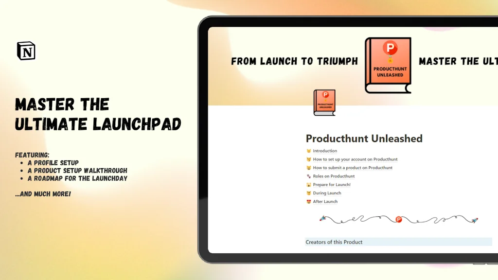 Producthunt Unleashed screenshot 3 of 6