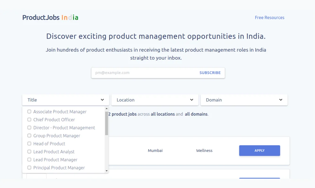 ProductJobs India screenshot 3 of 3