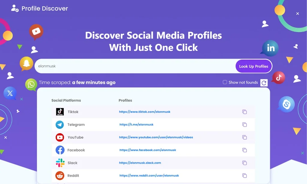 ProfileDiscover.com screenshot 3 of 3