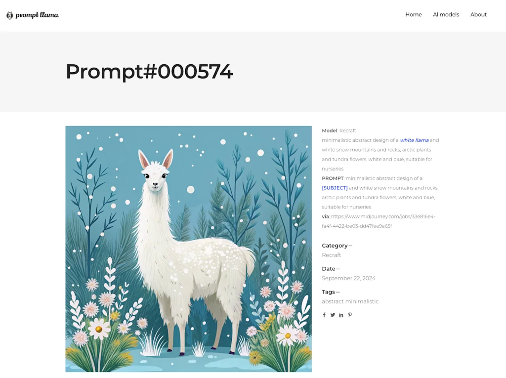 Prompt Llama screenshot 3 of 3