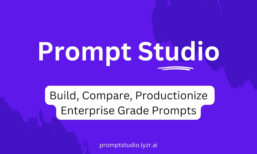 Prompt Studio by Lyzr.ai screenshot 1 of 6