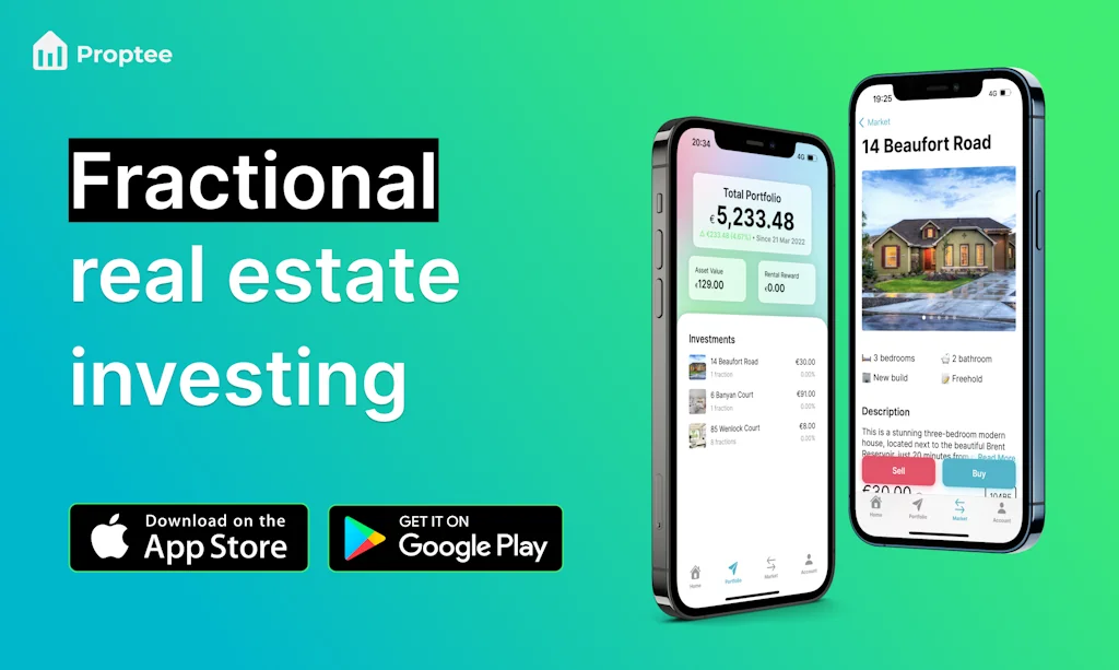 Proptee: Fractional Real Estate Trading screenshot 2 of 9