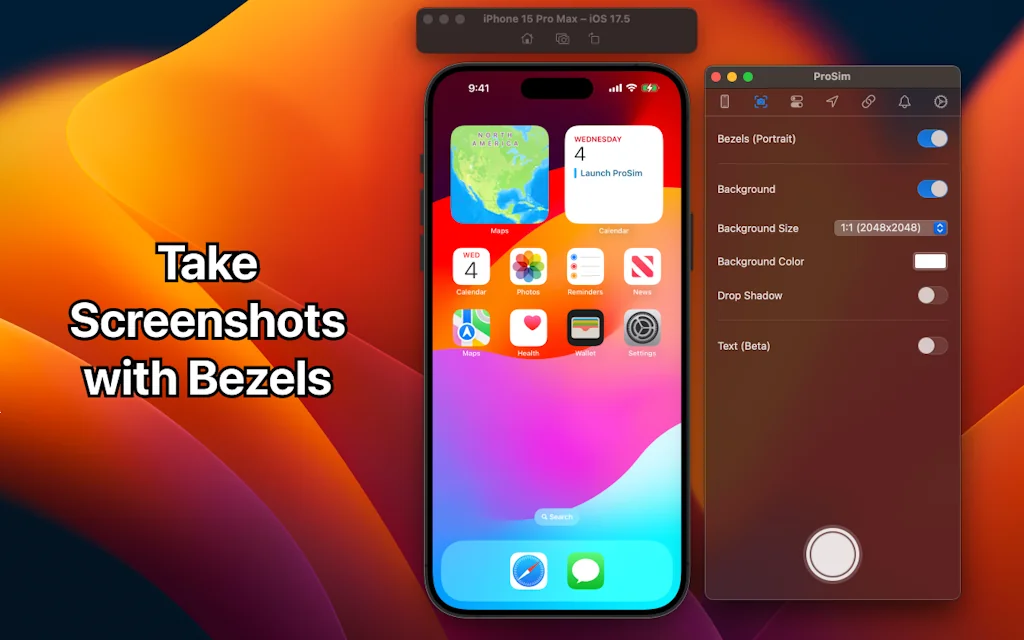 ProSim for Xcode Simulator screenshot 3 of 10