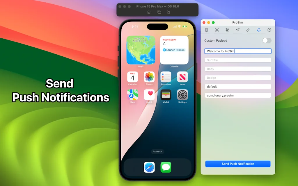 ProSim for Xcode Simulator screenshot 8 of 10