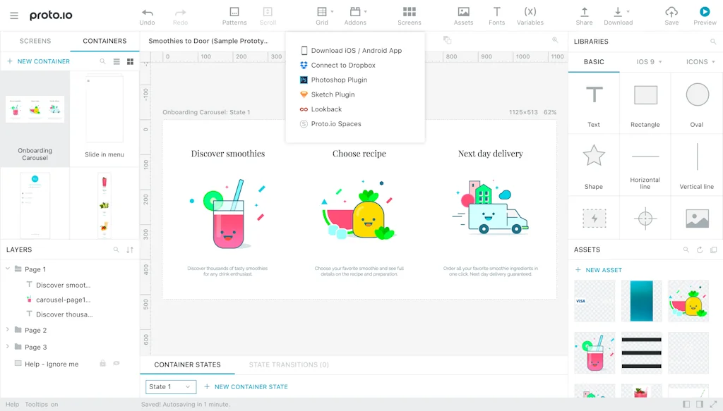 Proto.io screenshot 5 of 7