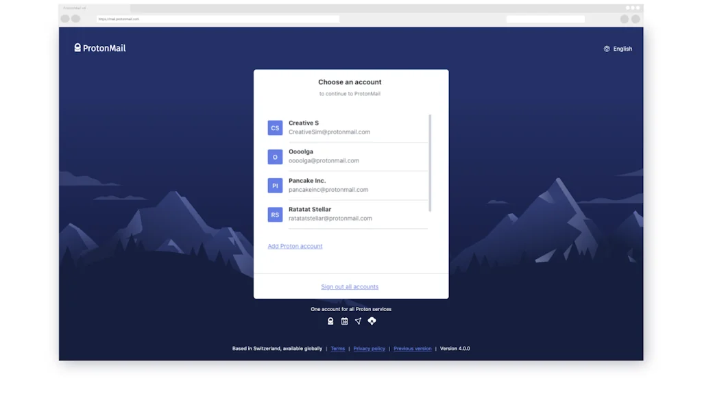 ProtonMail screenshot 5 of 5