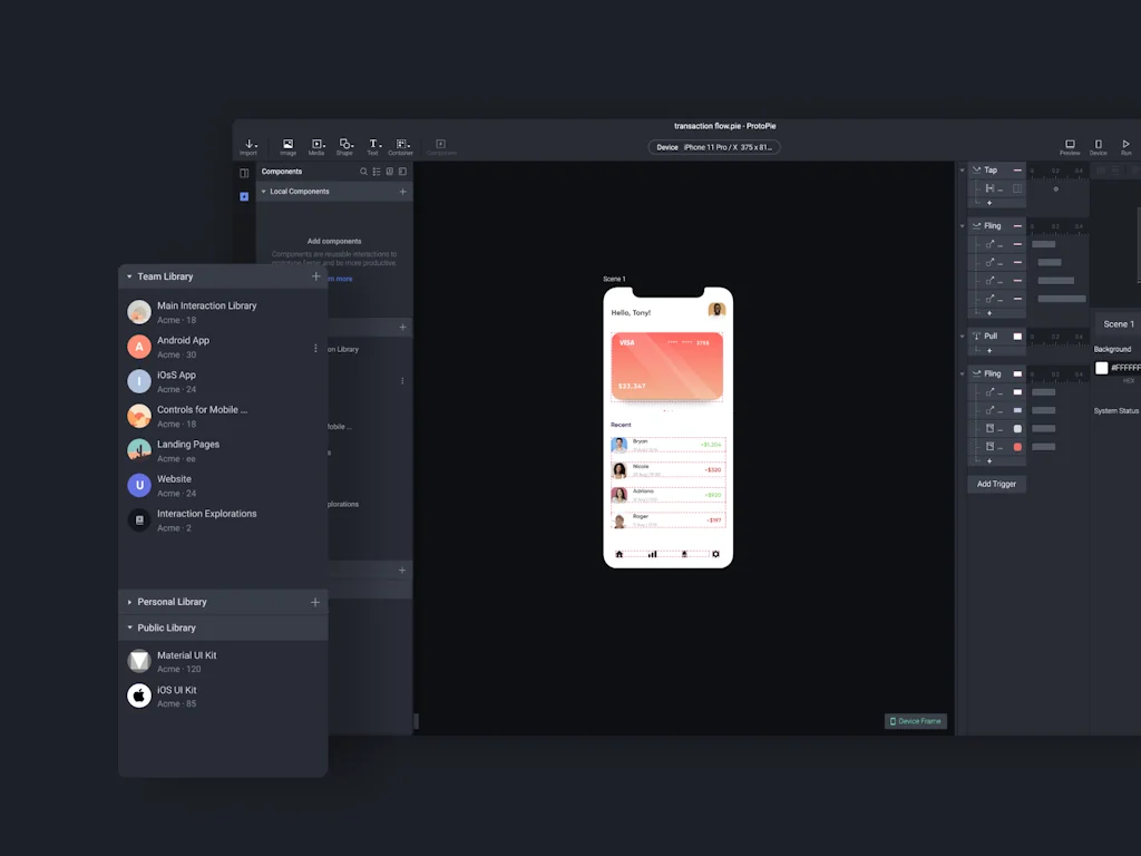 ProtoPie screenshot 4 of 6