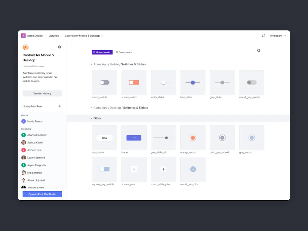 ProtoPie screenshot 5 of 6