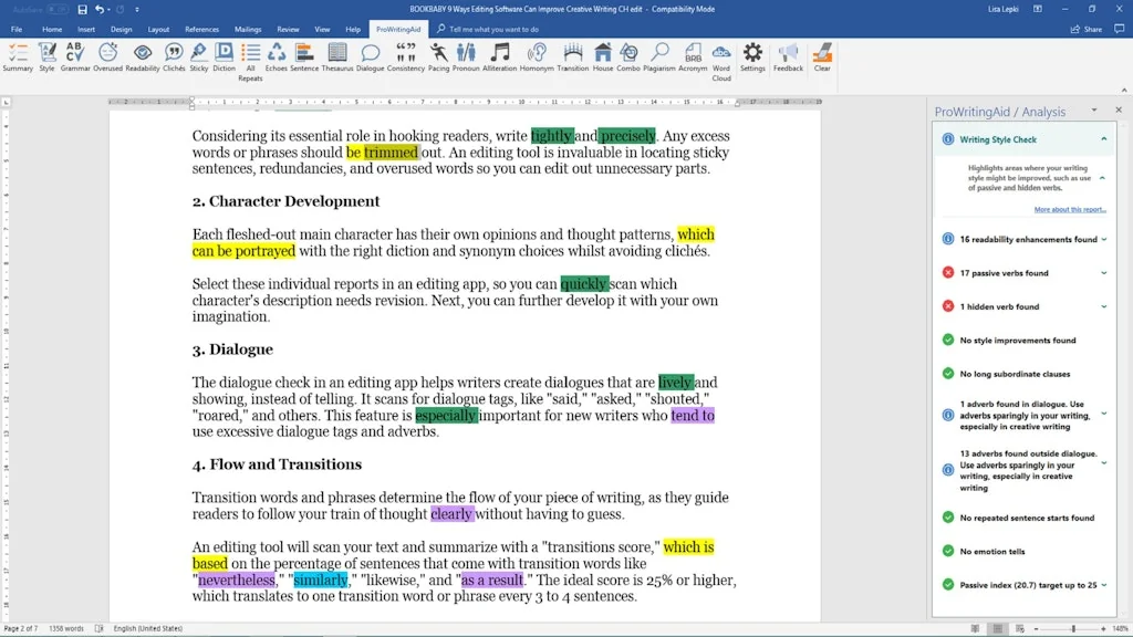 ProWritingAid screenshot 2 of 5