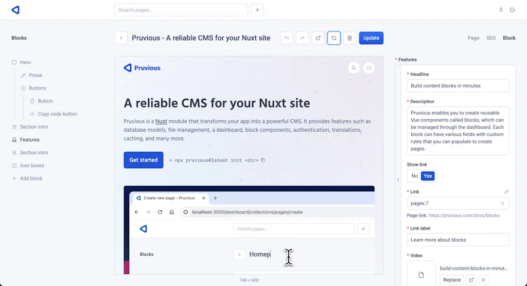 Pruvious screenshot 1 of 3