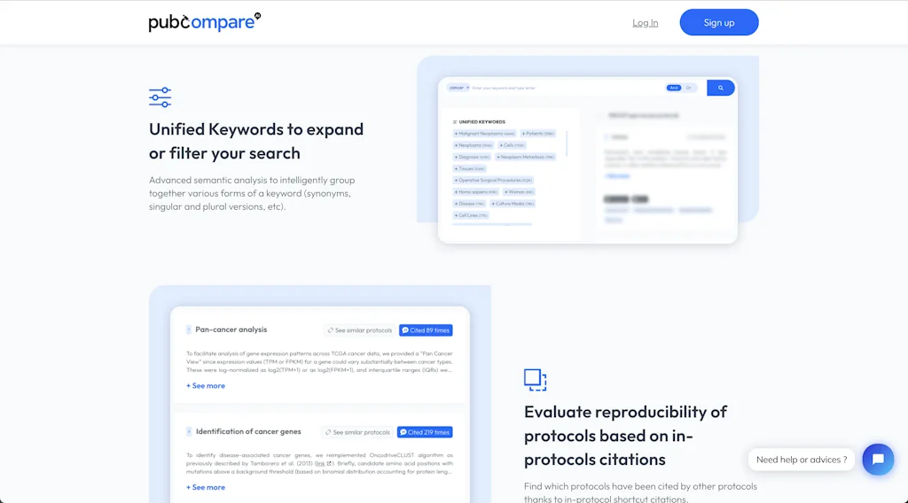 PubCompare.ai screenshot 4 of 5